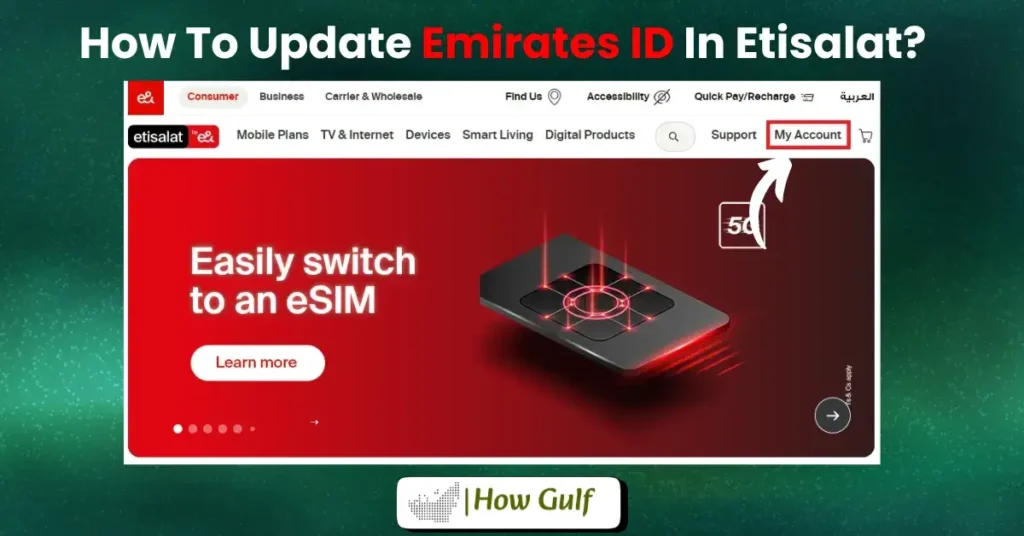 How To Update Emirates ID In Etisalat (3)